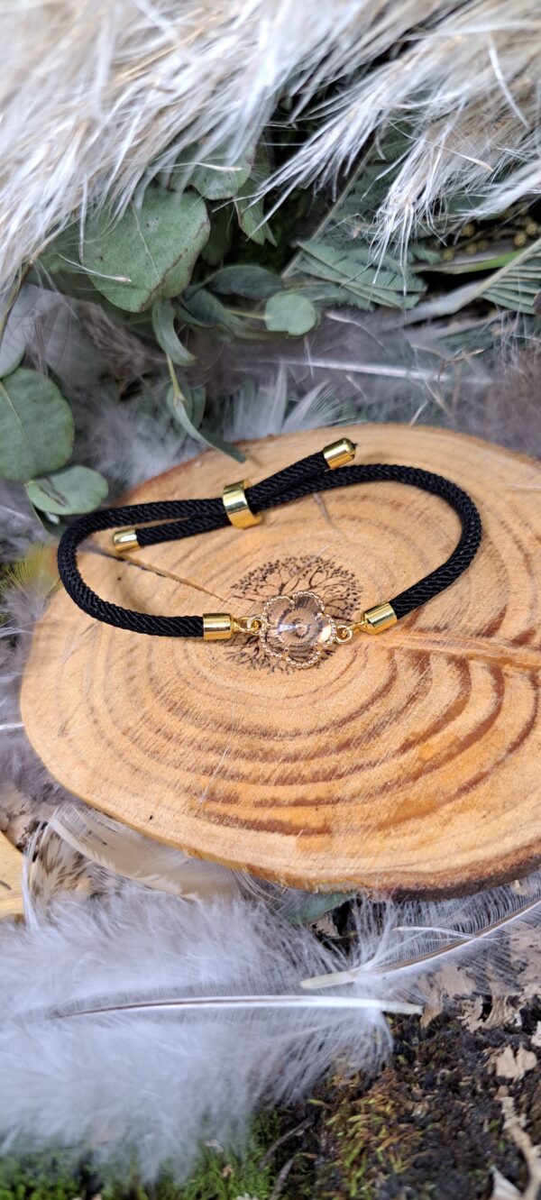 BRACELET CORDON FLEUR DE LA CHANCE