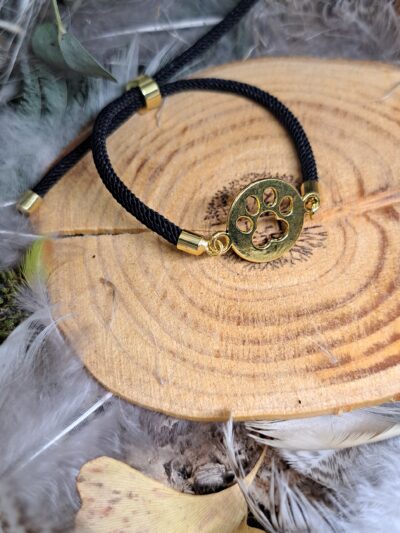 BRACELET CORDON PATTE DE CHIEN