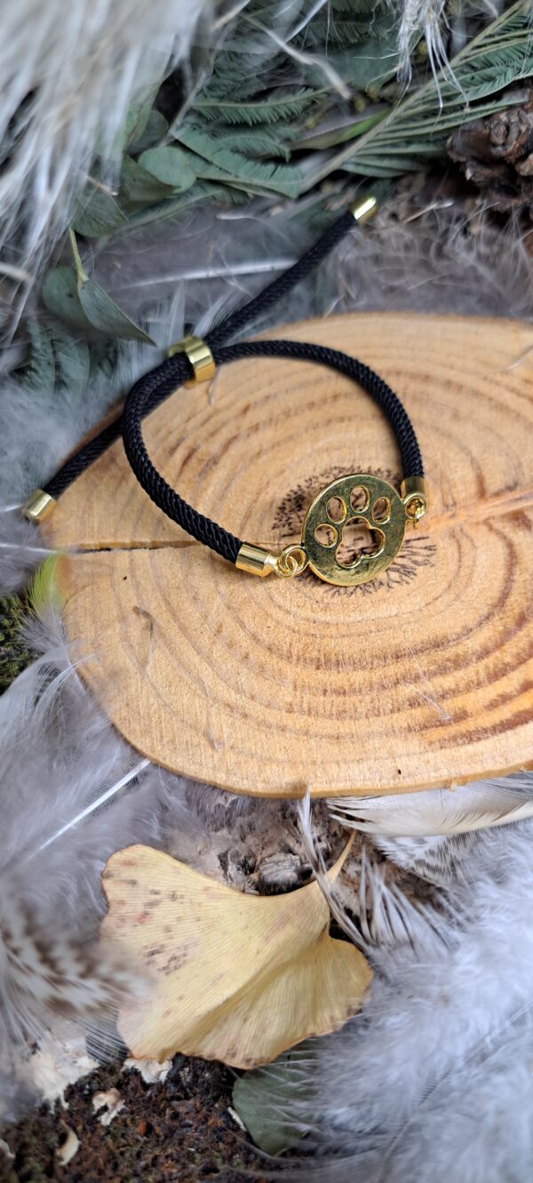 BRACELET CORDON PATTE DE CHIEN