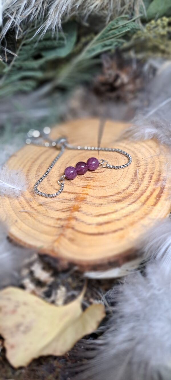 BRACELET CHAINE ET PERLES
