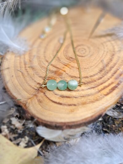 BRACELET CHAINE ET PERLES