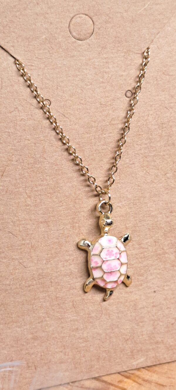Chaine et Pendentif Tortue