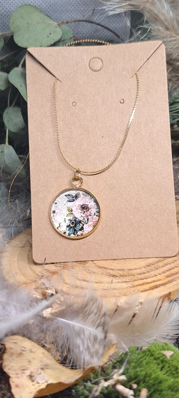 Chaine et Pendentif Cabochon – Image 4