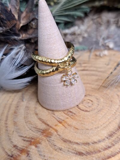 BAGUE DOREÉ