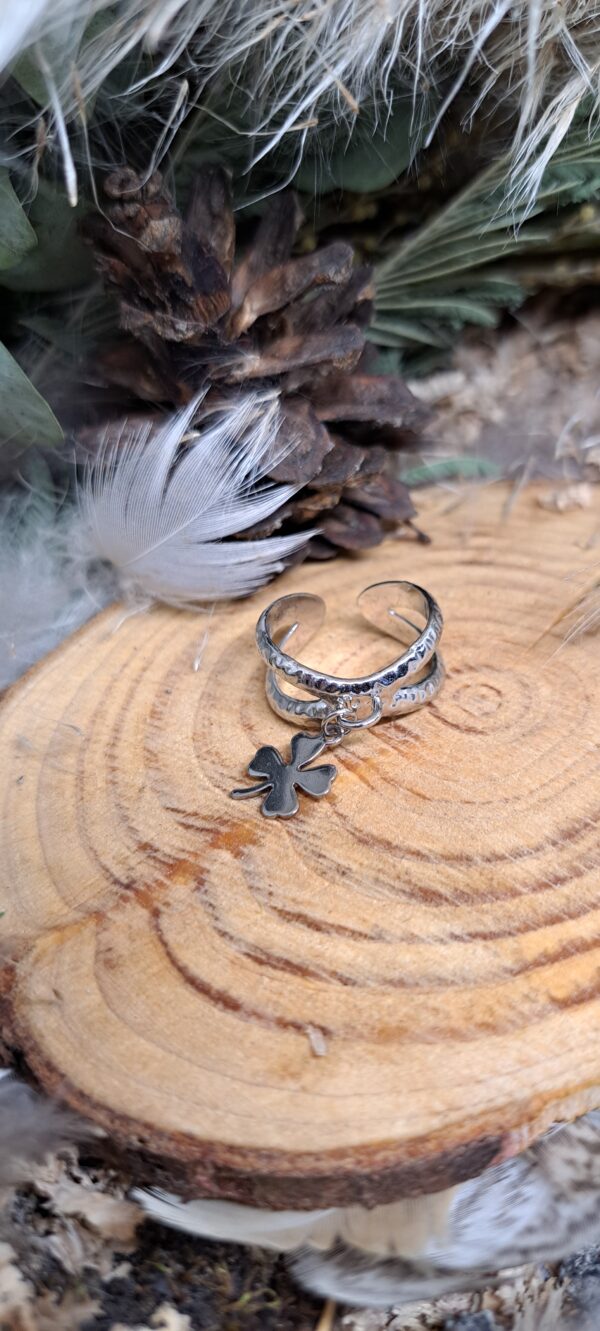 BAGUE ARGENTEÉ – Image 2