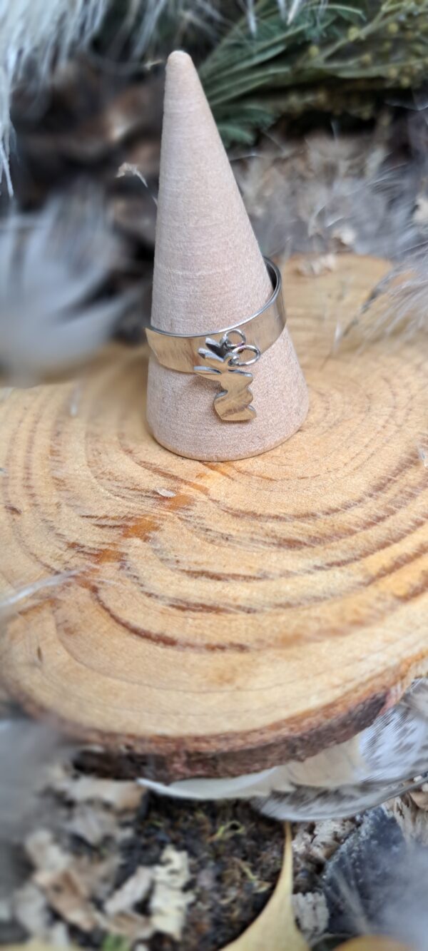 BAGUE ARGENTEÉ – Image 3