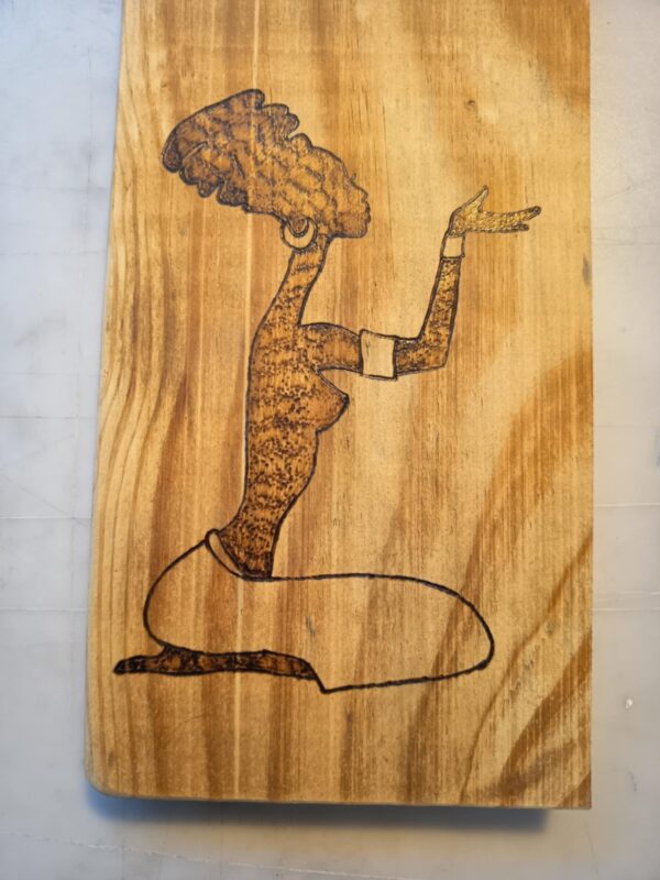 Planche décorative femme africaine qui prie – Image 2