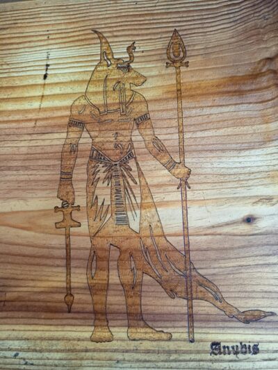 Planche décorative ANUBIS