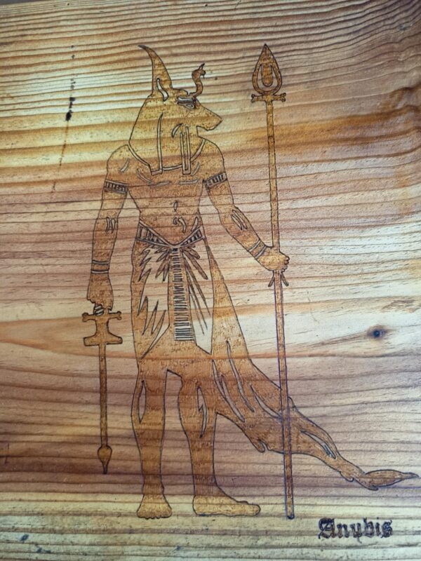 Planche décorative ANUBIS